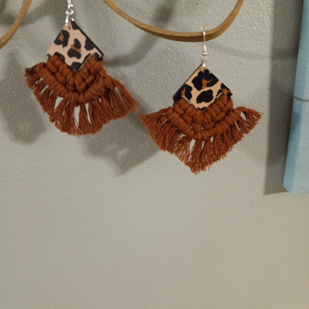 Macrame earrings